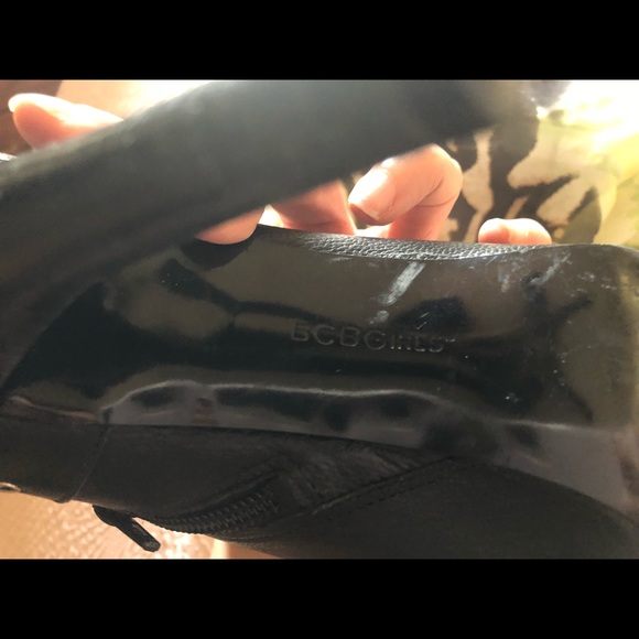 BCBG high heel booties with open toe - Picture 5 of 8